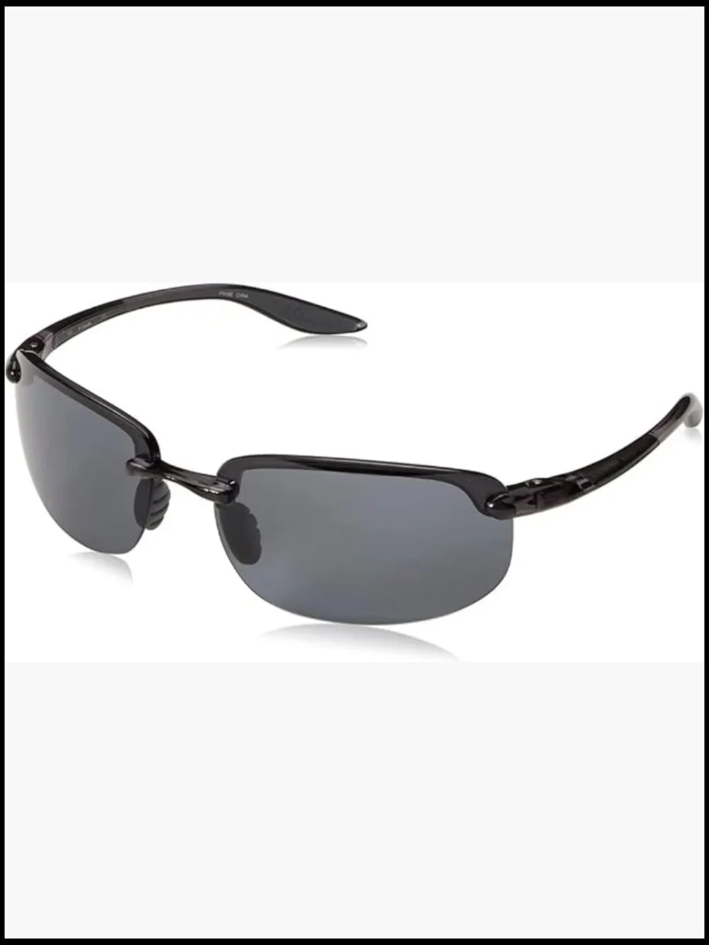 Men's Semi Rimless Metal Sunglasses